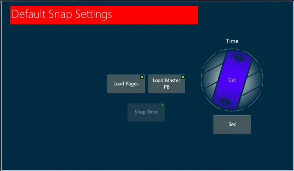 Default-Snap-Settings