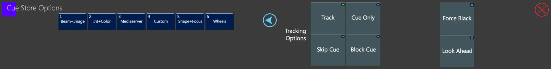 Filters-Cue-Store-Options