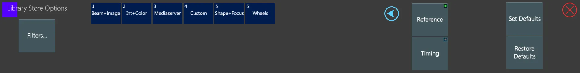 Filters-Lib-Store-Options