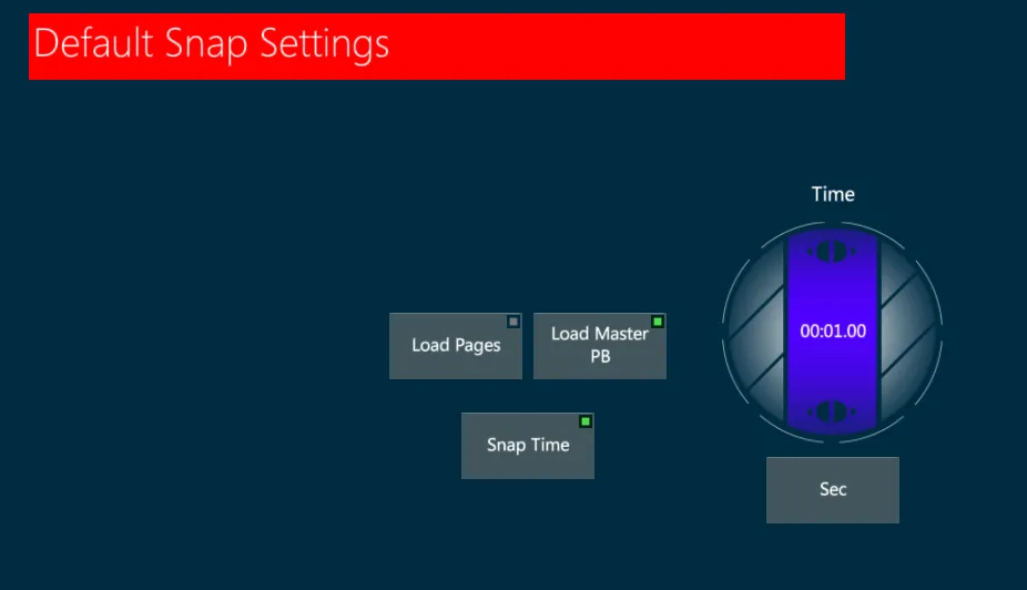 Default-Snap-Settings