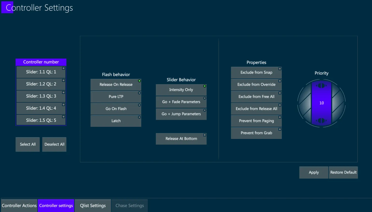 PB-Settings