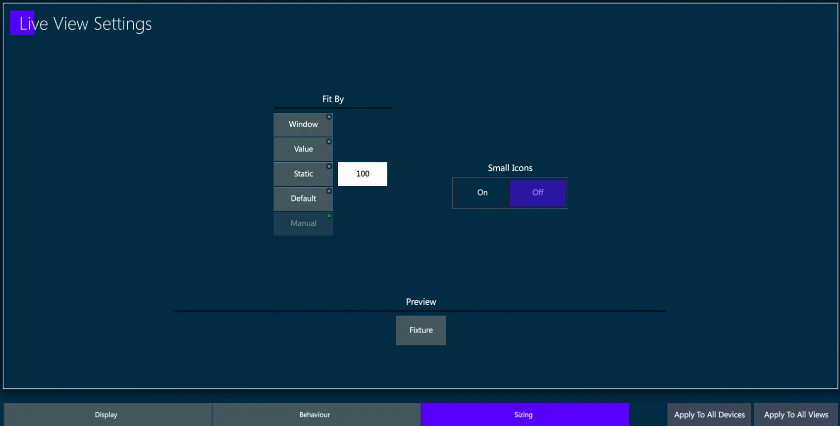 Live-View-Sizing