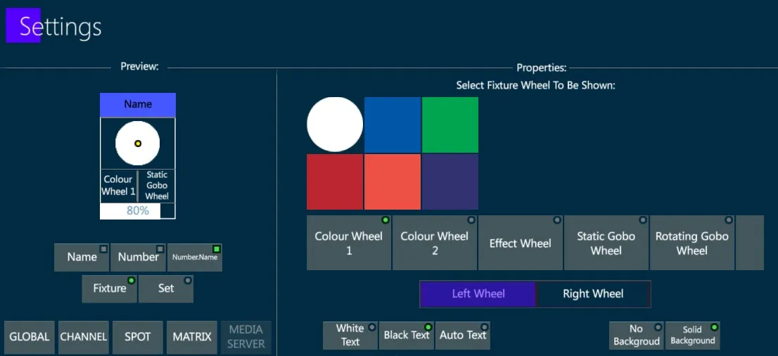 Topo-Object-Settings