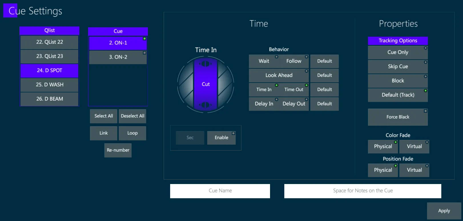 10.4-Cue-Settings