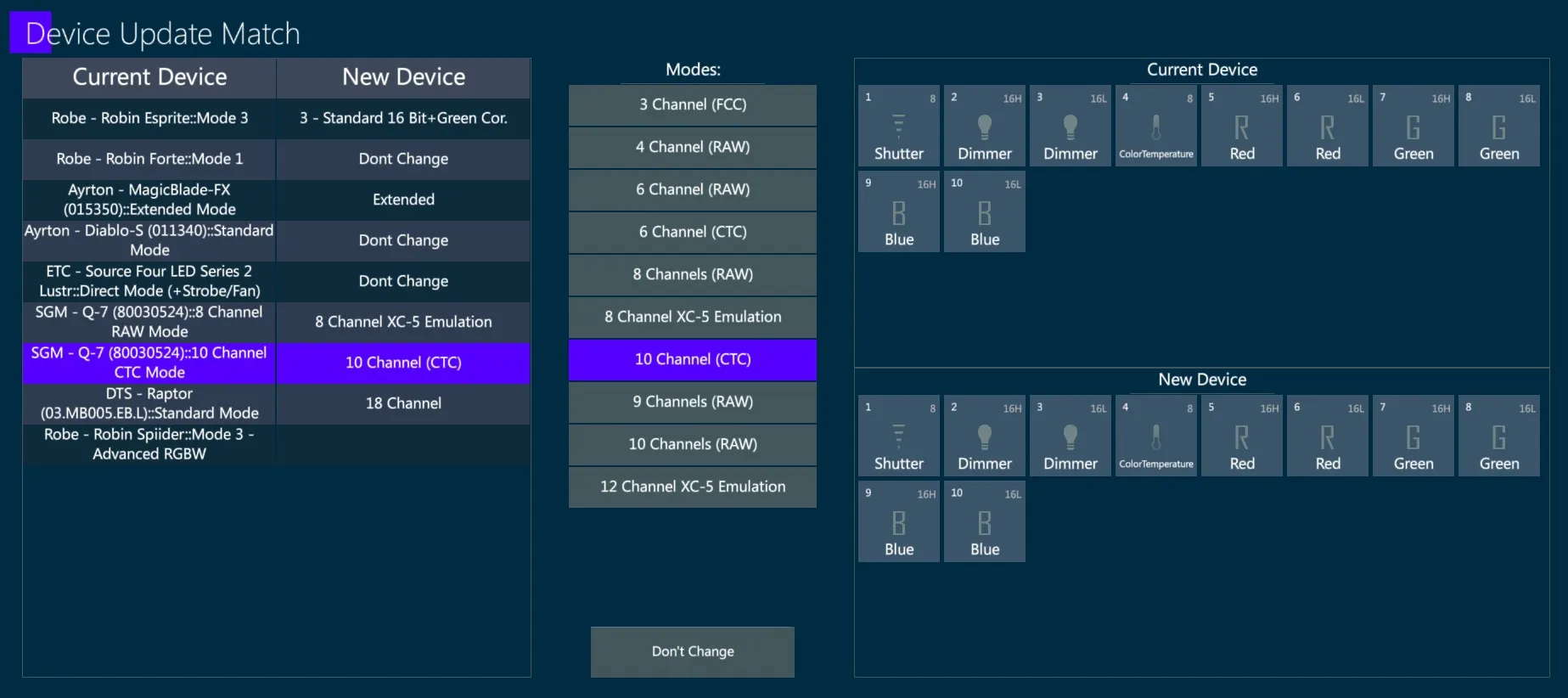 Device-Update-Match