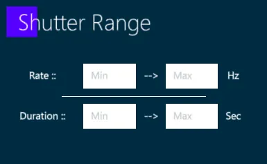 FB-Device-Shutter-Range